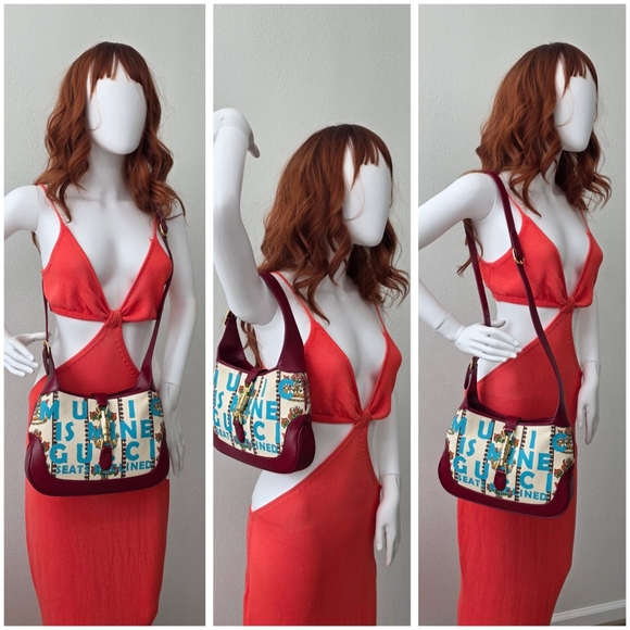 Auth Gucci 100 Music is Mine Jackie 1961 Hobo Bag - Picture 3 of 9